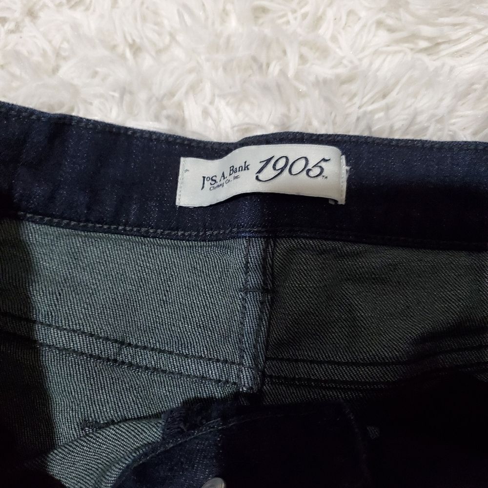Jos. A. Bank 1905 slim fit jeans 30x32 Dark Wash - Picture 6 of 11